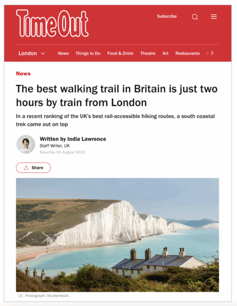 Blacks feature in Time Out London